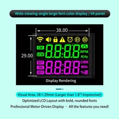 SMH 42 57 Stepper Motor Controller Forward/Reverse Pulse Delay Positioning Angle