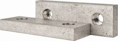 Gibraltar 6″ Wide x 2″ High x 3/4″ Thick, Flat/No Step Vise Jaw Soft, Aluminu…