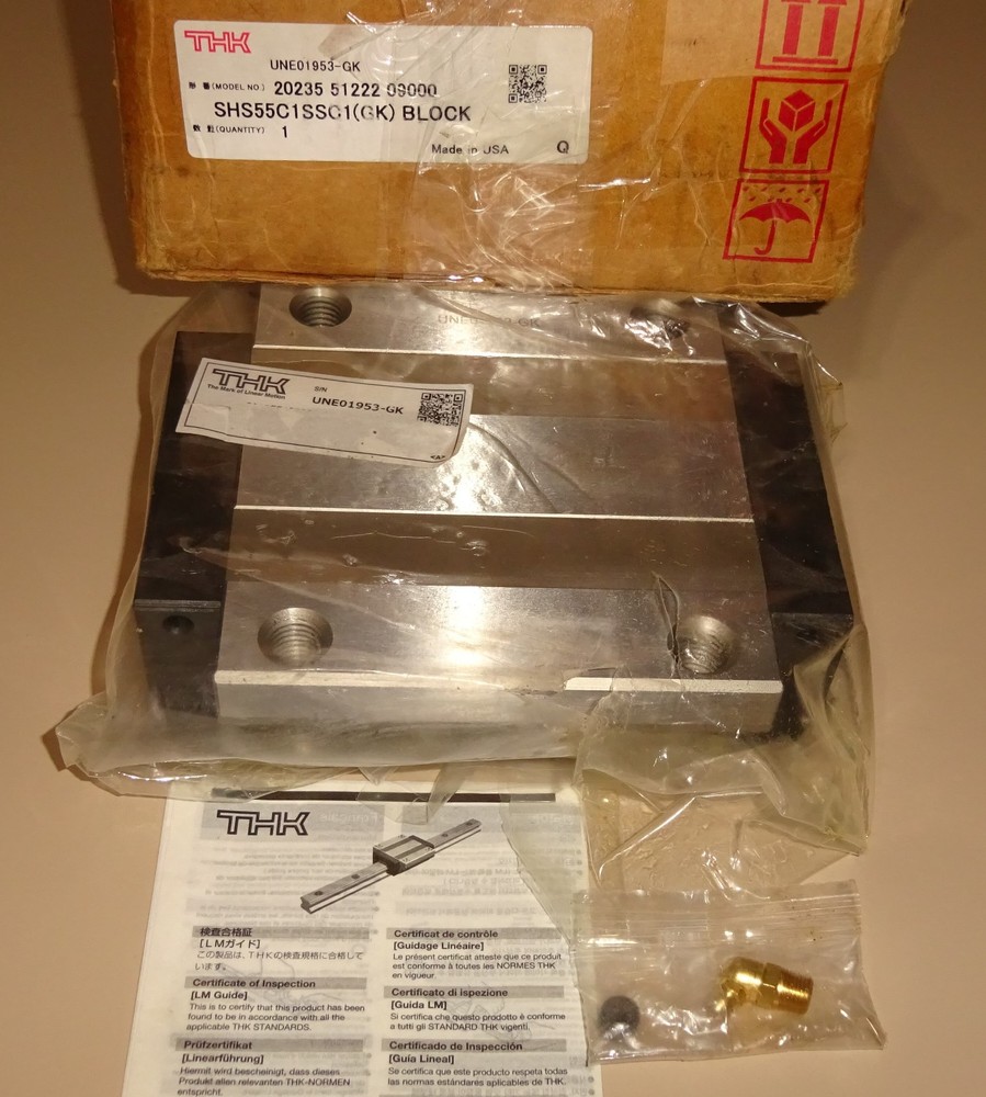 THK SHS55C1SSC1 (GK) Bearing Block 20235 51222 09000 Linear Guide NEW