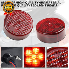 Tail Light for Teryx, LED Red Brake Stop Rear Lights for Kawasaki