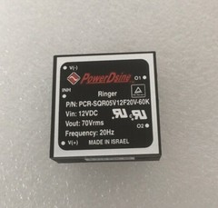 New RINGING GENERATOR PCR-SQR05V12F20V-60K In: 12 VDC Out: 70 Vrms 20Hz