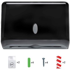 Paper Towel Dispenser, Commercial Toilet Tissue Dispensers Wall Mount Paper T…