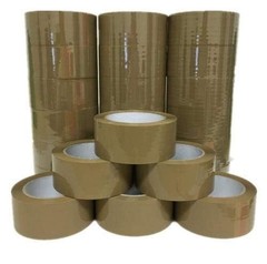 36 Rolls Heavy Duty Tan-Brown Packing Tape 2 Inch x 110 Yards 330 Feet Per Roll