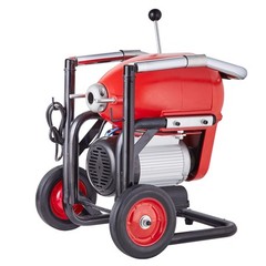 VEVOR Drain Cleaner Machine 120FT x 6/5″ 1100W Sectional Snake Auger Manual Feed