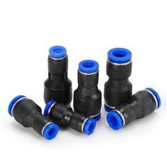 Reducing Straight Union Nylon Pneumatic Push Fit Connector Speed Air Line Hose