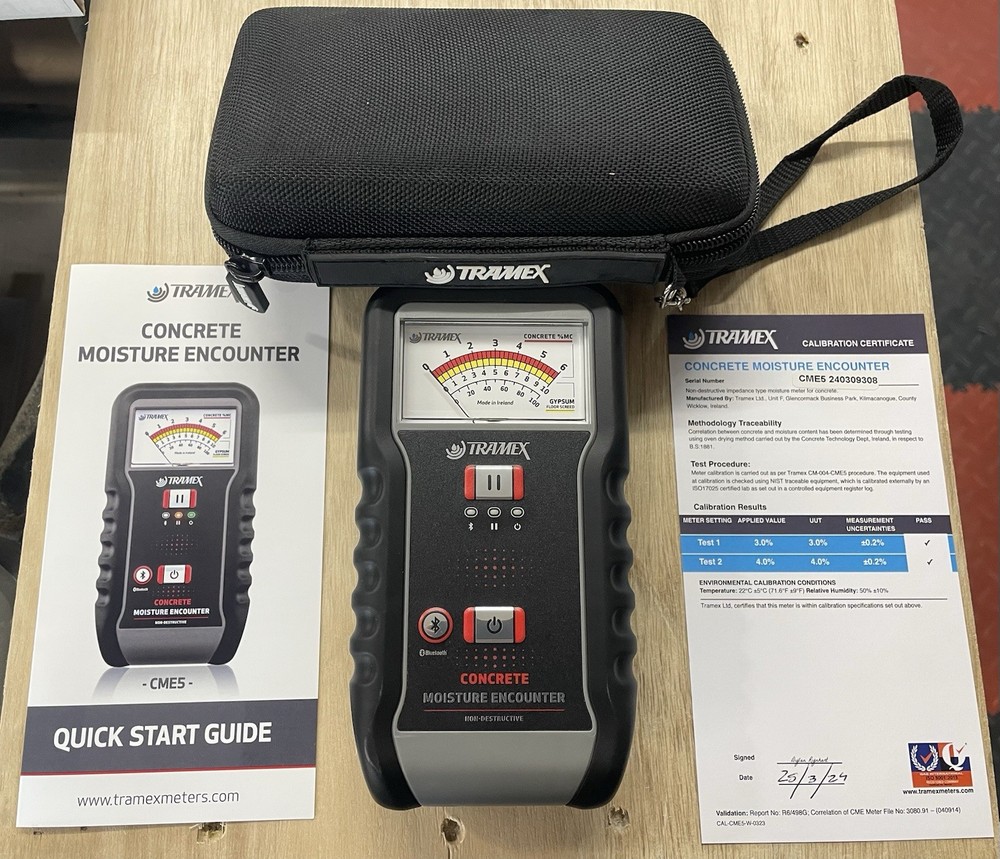 Tramex Concrete Moisture Encounter CME5