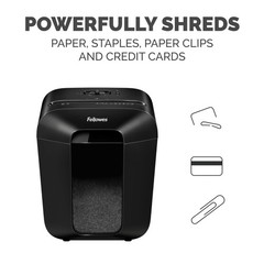 Fellowes 8MC Shredder 8 Sheet Micro-Cut Paper Shredder – Medium Use (LX41RS)™