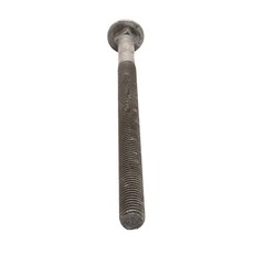 5/8″-11 x 9″ Hot Dipped Galvanized Carriage Bolt, Grade A, 6″ of Thread, Qty 25