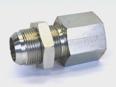 Eaton Aeroquip 2239-16-16S Flare Adapter -16 Female NPTF x -16 Male Steel