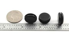 Rubber Hole Plug for 1/2″ Hole – for 1/16″ Thick Panel -Grommet Without A Hole