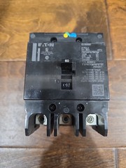 Eaton GHB3060 Circuit Breaker 60A 3 Pole 277/480VAC