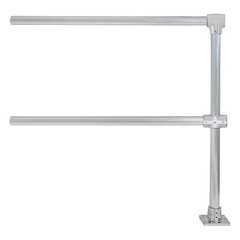 Hollaender 50340 Handrail Extension, 96 In., Aluminum Mil