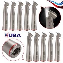 Dental 1:4.2 45° Fiber Optic Contra Angle Electric Surgical Handpiece For NSK US