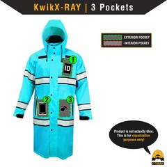 KwikSafety TORRENT | High Visibility ANSI Class 3 Safety Trench Coat