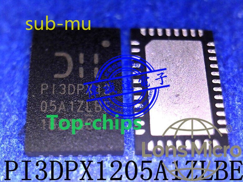 2pcs* 100% New PI3DPX1205A1ZLBE PI3DPX12 05A1ZLBE P13DPX12 QFN40 IC #sub/95