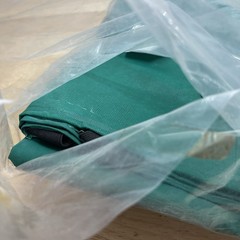 RIVER CITY PROTECTIVE WEAR 388BF Dominator Bib Pants Small 36-38 Green
