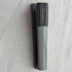 Vintage Blue Gray Swingline Model 401 Metal Desktop Stapler USA Works