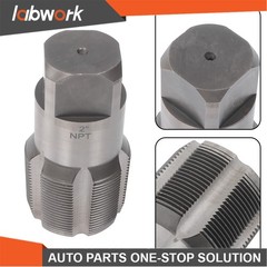 Labwork 2″ NPT Pipe Tap Carbon Steel Hand Threading Tool for Plumbing