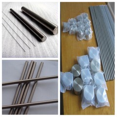 GR5(Ti-6Al-4V) Titanium Stick Round Bar Solid Rods Dia. 1mm – 200mm
