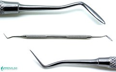 Dental Hollenback Wax Modelling Carver 3 Amalgam Plugger Instruments