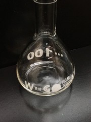 ChemGlass Cat No CG-8578-100 Class A Volumetric Flask 100mL