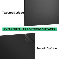 Plastic Sheet 1/16 Inch Thick – 16″ X 12″, 2 Pack Black Plastic Sheet Rigid