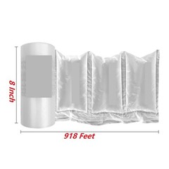 1-Roll Universal 4×8 for Air Pillow Bag Machine Bubble Cushion Wrap Film 918 ft