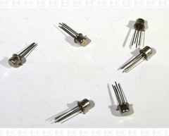 Lot Of 6 RCA 40841 Vintage Metal Can Transistors