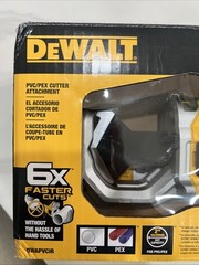 DeWalt Impact Connect PVC/PEX Cutter Attachment – DWAPVCIR – New In Box