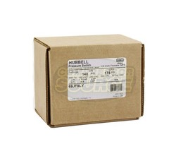 Hubbell 69JF9LY Furnas Air Compressor Pressure Switch Control Valve 140-175 PSI