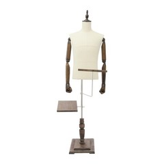 Male Clothing Display Rack Store Male Clothing Display Props Height Adjustable