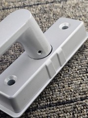 ADAMS RITE 4570-01-130ST ICU Door Latch Operator Assembly Satin Aluminum Painted