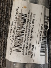(QTY 2) Standard U-Bolt 3/4″-10 Thread Size For Pipe Size 10 in Hot Dipped Galv.