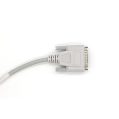 Fit For Edan 12-lead ECG EKG Cable 15Pin Banana 4.0 Fit For SE-3 Medical TPU 3M