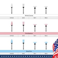 Dental Burs Polishers Composite Polishing RA 2.35mm for Low-Speed Contra Angle