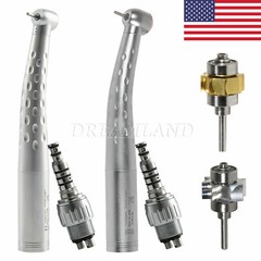 Yabangbang Dental High Speed Handpiece with 4 Holes Quick Coupler Swivel Rotor