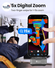 Thermal Camera for USB-C Iphone and Android, P1 Thermal Imaging Camera with 320×