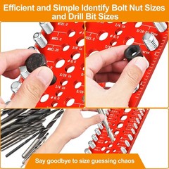55 Nut and Bolt Thread Checker Thread Checker Standard and Metric….