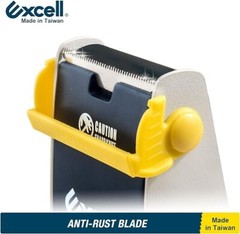 Excell Heavy Duty Steel Desk Tape Dispenser (2″ Wide) Padded Foam Base