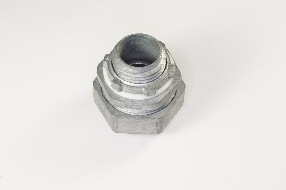 LMM-11 NEER Zinc Diecast Conduit Straight Liquidtight Connector 1/2″ NOS