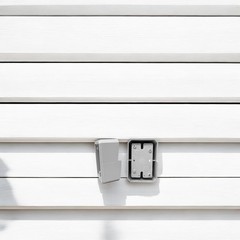 Weatherproof 1-Gang Electrical Box for 1/2 Inch Lap Siding – Paintable White