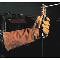 Steiner P750-X Welding Gloves, Gauntlet Cuff, Straight Thumb, Pigskin, Xl, 1 Pr