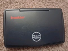 Franklin Merriam-Webster MWD-460A Electronic Dictionary Thesaurus Black Handheld