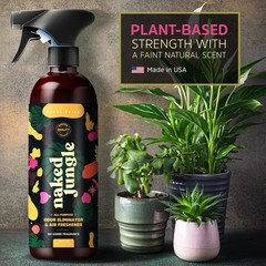 Naked Jungle Premium Plant-Based Odor Eliminator for Strong Odors, Air Freshe…