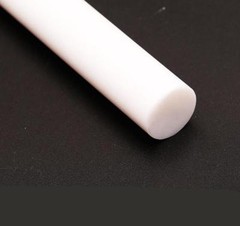 Dia 1.1811″ (30mm) ±10% Length 4″ Polytetrafluoroethylene PTFE Round Rod Bar