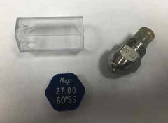 HAGO 27.00 GPH 60 DEGREE SS SEMI SOLID NOZZLE (270060SS 030G2218)
