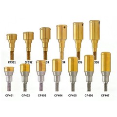 Dental Titanium Abutment Fit Zest Locator Legacy Anchor & Straumann Bone Level