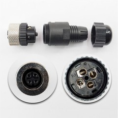 NEW GTC M12 Waterproof Sensor Connector Cable End (Field Installable)