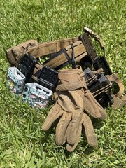 MOLLE Glove Holder Snap for Battle Belt Pant Loop Gear Quick Release Paracord