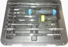 GearWrench 12 Piece Professional Gear-Driver Set w/Storage Case.